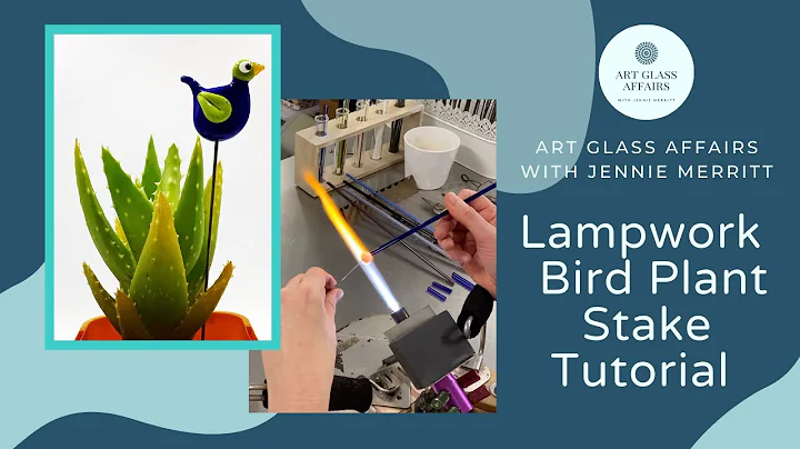 Lampwork Bird Plant Stake Tutorial