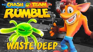 Crash Team Rumble - New Map "WASTE DEEP" | CTRumble Online