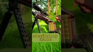 Snipers, Barrett soft bullet toy gun do you like? #shorts