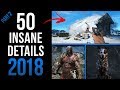 TOP 50 INSANE Details in Video Games 2018 (Part 2)