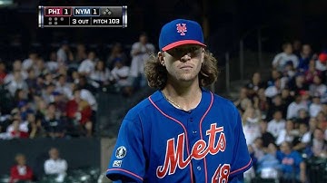 PHI@NYM: deGrom fields comebacker, turns two