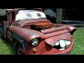 AKA Junk builds Tow Mater from Cars
