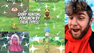 ✨Shiny Hunting Pokemon By Their Types In Pokemon Go!✨