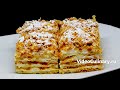 Торт Творожный Наполеон - Простой рецепт очень вкусного торта от Бабушки Эммы