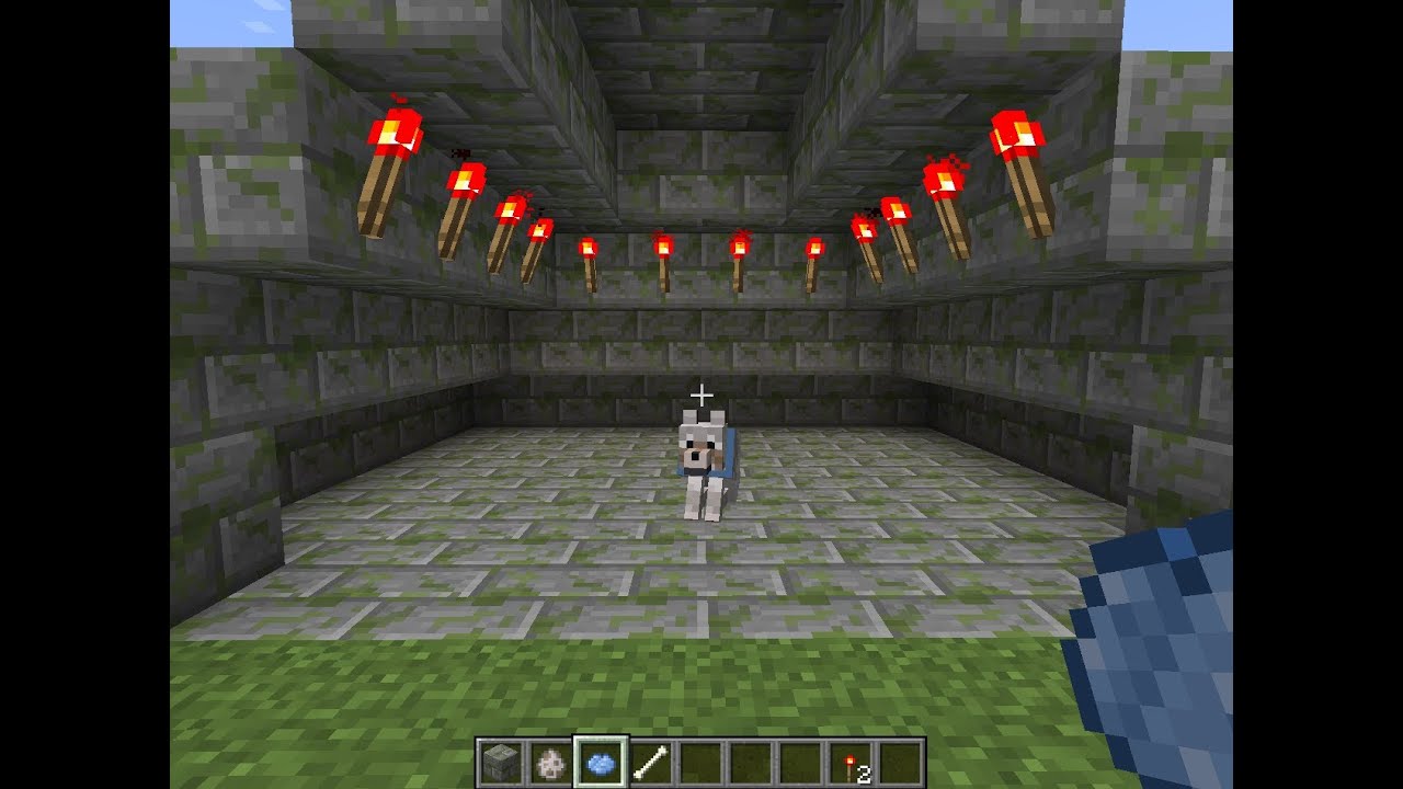 How to change your dog's collar in Minecraft 1.7/ 1.8/ 1.9 - YouTube