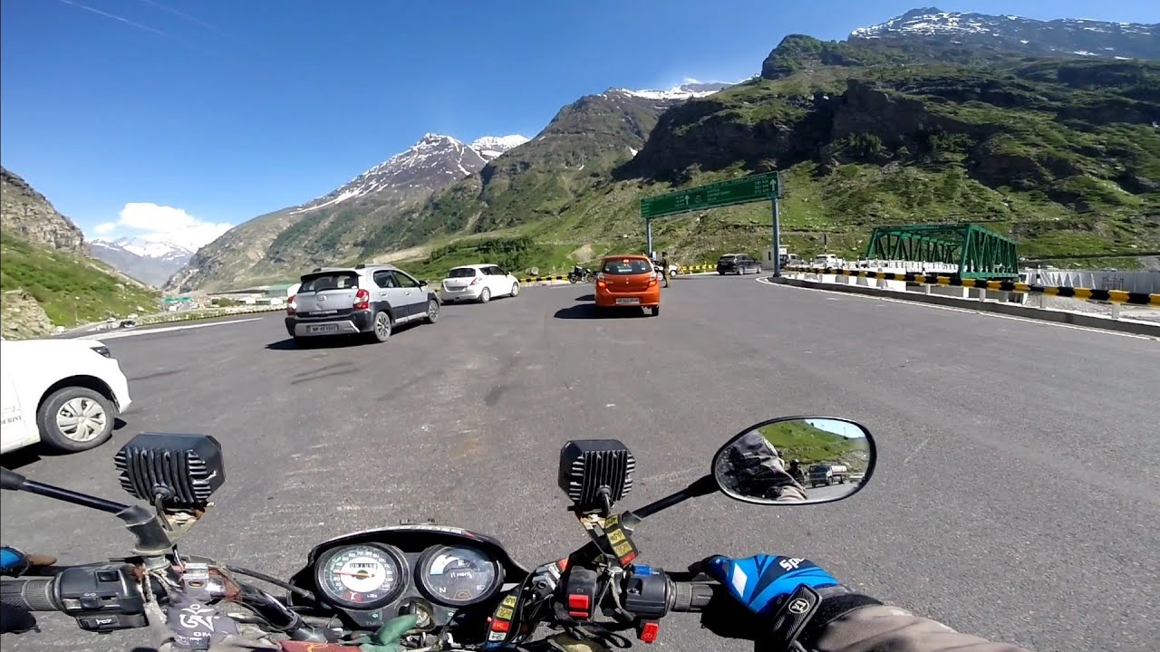 #Delhi to #sach_pass #hero #splendor 97.2cc | Ep.10 day- 5 #manali😍 #oldmanali #life #Himachal