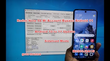 Redmi Note 9S (CURTANA) Mi Account Bypass Android 11 BY UMT