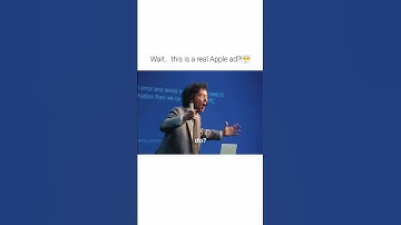 Hard to believe this is actually from a real Apple ad.🤯🍏‌#AppleAd #CreativeMarketing #ThinkDifferent