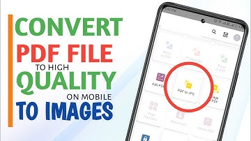 Convert pdf to Image on mobile using WPS office | Convert pdf to jpg