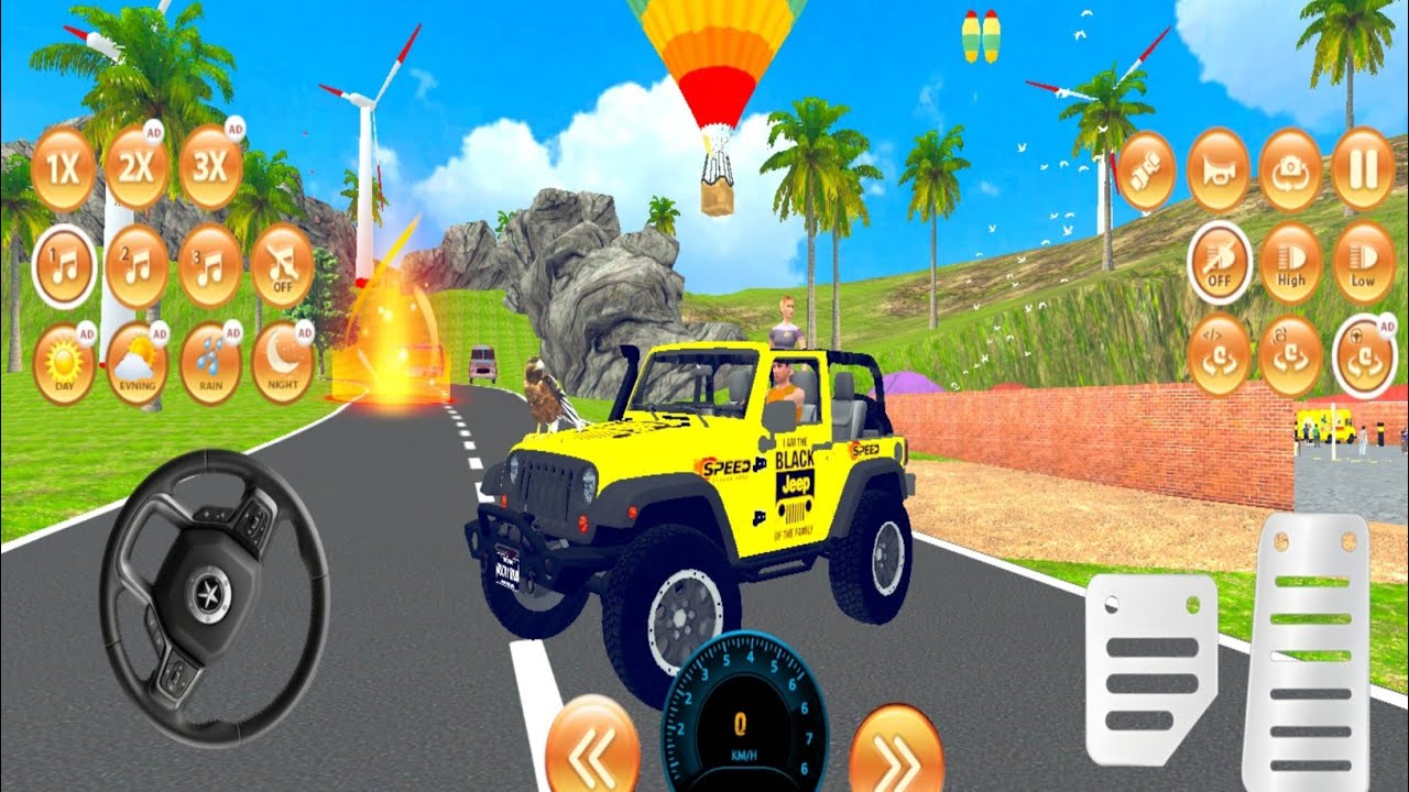 US Offroad 4x4 Jeep Game Android Gameplay.