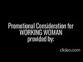 Working Woman Promotional Consideration Message (1995) (w/o The Voiceover)