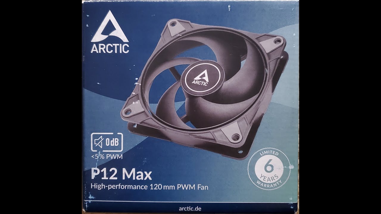 Test P12 Max d'Arctic, un ventilateur PWM de 120 mm surprenant - GinjFo