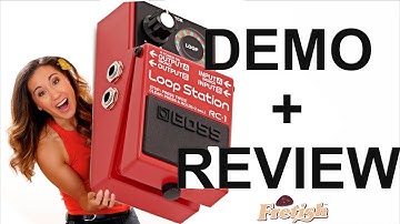 Ukulele + Loop Pedal = 🔥🔥Boss RC1 Loop Station Demo+Review