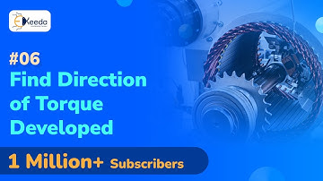 Find Direction of Torque Developed - Basics of Rotating Machines - Electrical Machines - IV