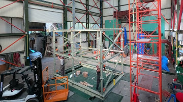 EU RFCS DISSIPABLE project (video showing shaking table test specimen construction)