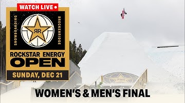 LIVE: Women and Men Final Competition | Rockstar Energy Open 2025
