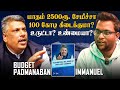 Mutual fund      budget padmanaban x immanuel