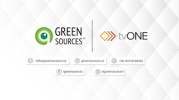 tvONE Calico Pro - Redefining High-Performance Video Processing by Green Sources