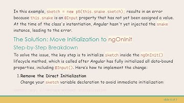 Resolving the Property is used before its initialization Error in Angular 10: A Guide for Developers