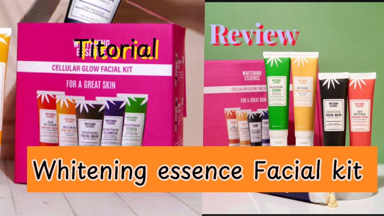 Whitening essene facial kit full Titorial | Review of whitening essence facial kit 💕