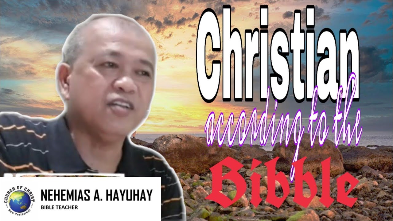 Christian according to the Bible