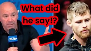 Dana White addresses Bryce Mitchell’s comments #brycemitchell #danawhite #ufc #mma