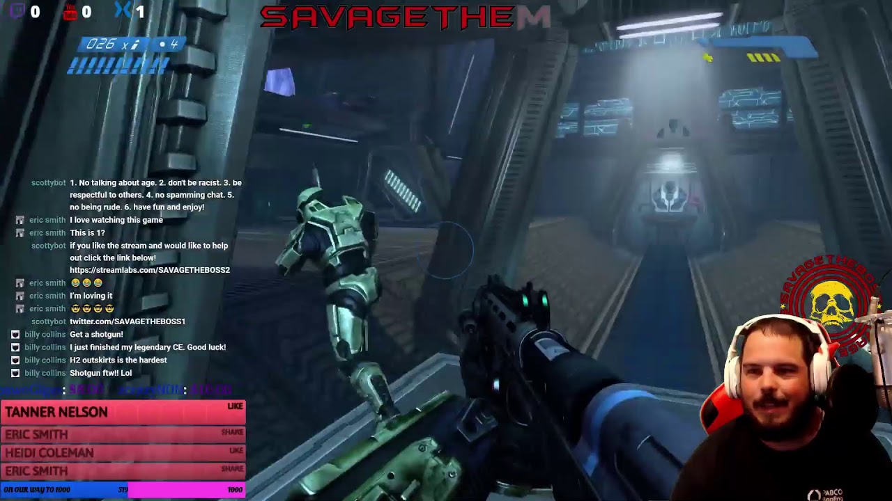 LEGENDARY HALO RUN THROUGH WITH MY BOY THEMOISTKUMQUAT AKA ALUMINIC GAMING