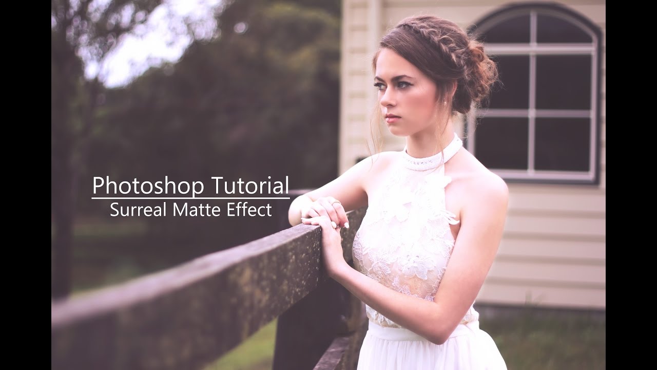 Photoshop Tutorial - How to create Soft Faded Matt Effect in Photoshop ...