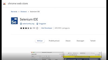 Tutorial Instalasi dan Cara Penggunaan Selenium IDE untuk Automatic Testing pada Aplikasi Web