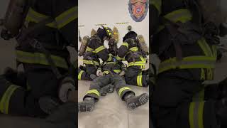 RCP a bombero caído. Academia de Bomberos Chihuahua