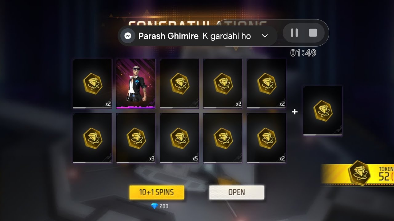 i got new legendary bundle   only  1 spin 😱😱 nice bundle 
