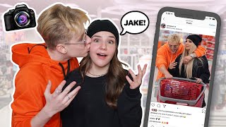 Recreating Famous YOUTUBE COUPLES Photo Challenge w/ MY CRUSH **WE KISSED**💋| Piper Rockelle screenshot 4