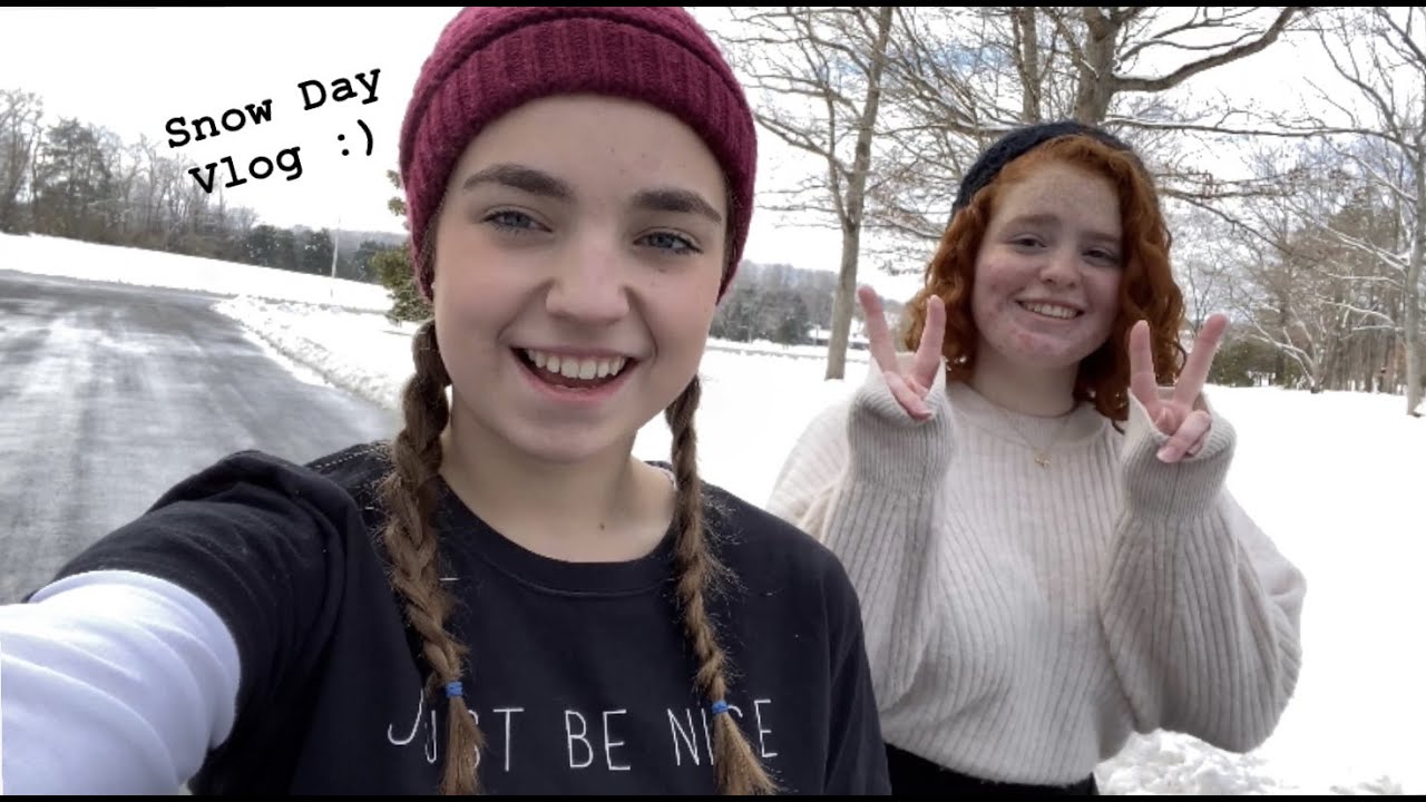 Snow Day Vlog :) - YouTube