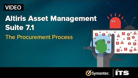 Altiris Asset Management Suite 7.1. Episode 1: The Procurement Process.