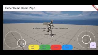 Unreal X Flutter Basic Test