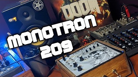 Monotron 209 - Monotron Delay CV/Gate semi-modular mod