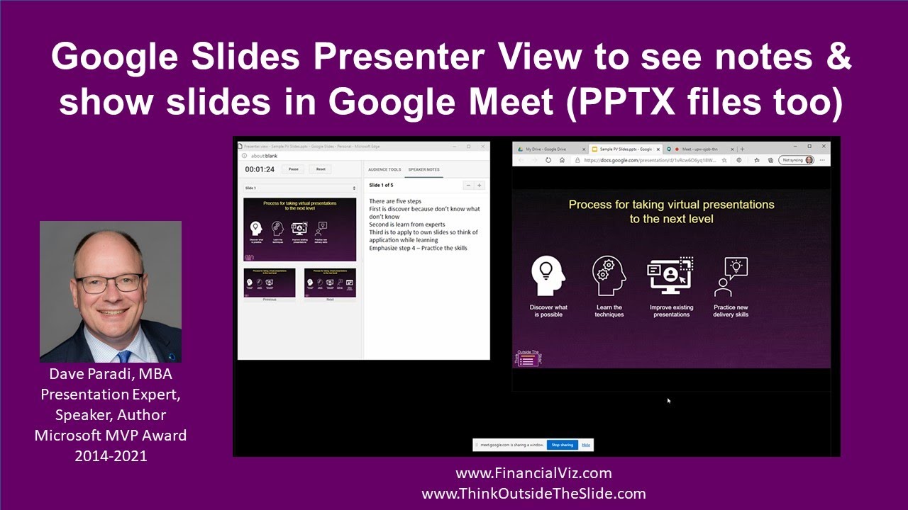 google meet presentation notes