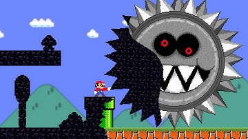 Super Mario Bros. Everything Mario Touches Turns into OBSIDIAN!