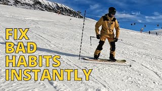 CORRECT SNOWBOARD POSTURE WITH ONE SIMPLE DRILL