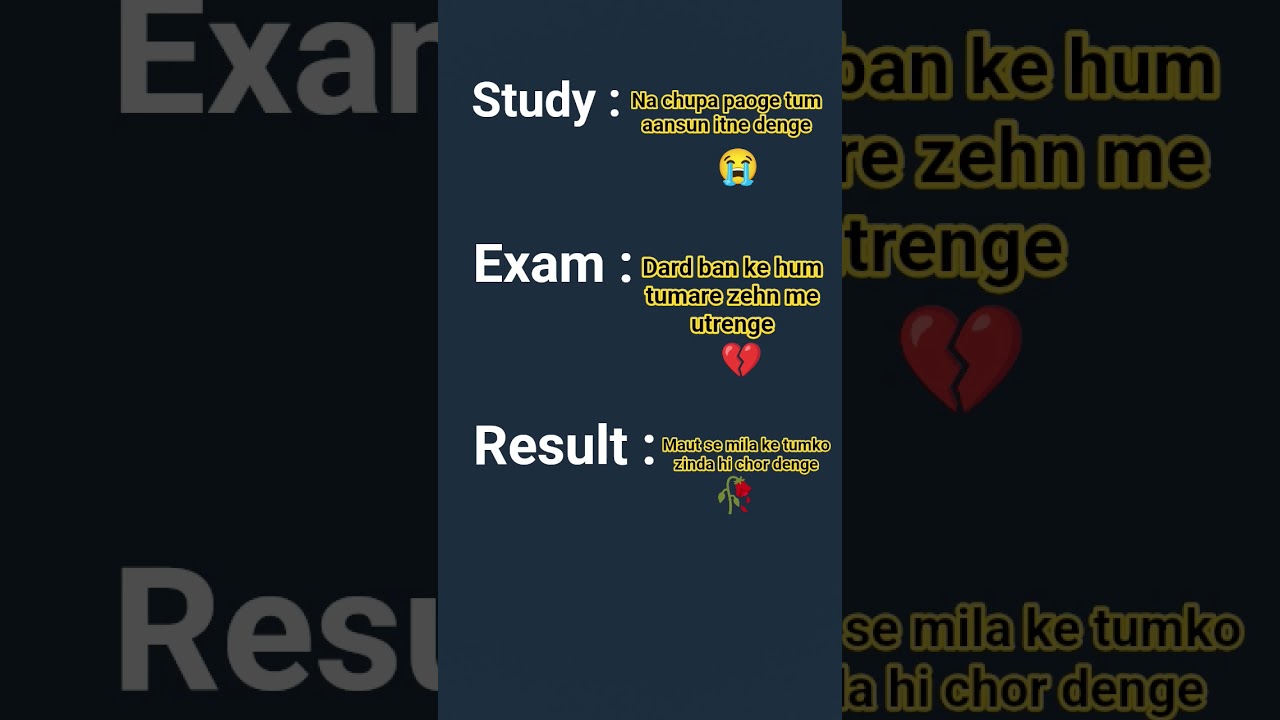 Reality of every student 😂💔🥀 