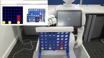 Robot Pepper playing Connect 4 using Deep Learning