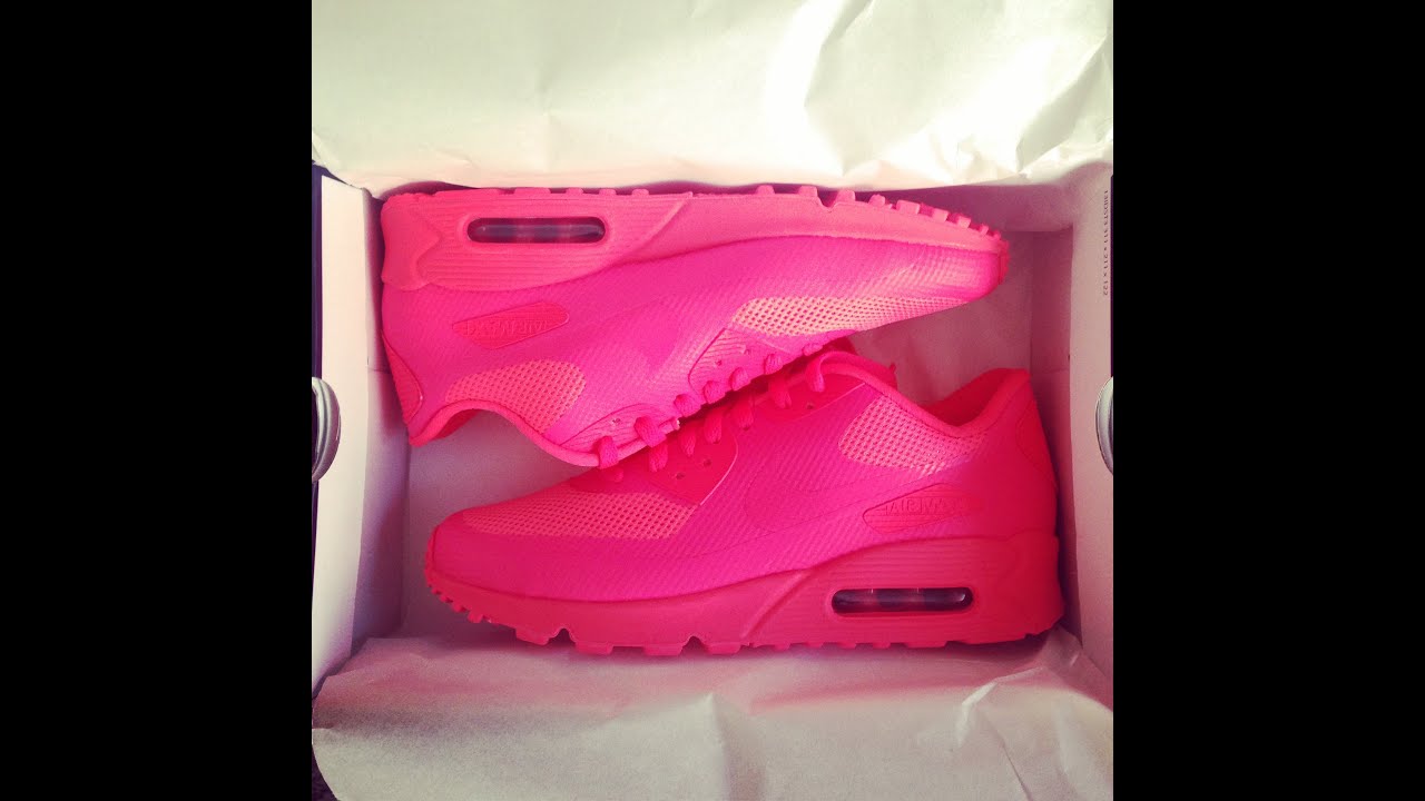 nike air max 90 pink neon