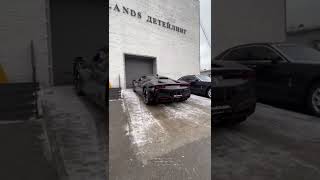 Snow Is Way Too Slippery For A Ferrari