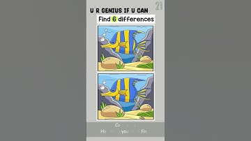 Spot The Difference : Only Genius Find Differences [ Find The Difference #2 ]