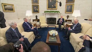 President Biden meets with McCarthy on debt ceiling