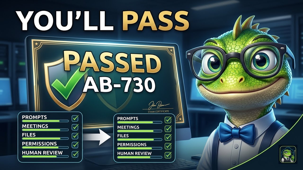 AB-730 practice exam video thumbnail