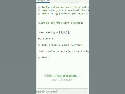 what is for each method | For-each loop in javascript | javascript ...