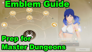 Emblem Guide! PREP NOW for Master mode dungeons!!! | Blue Protocol Star Resonance | Guide