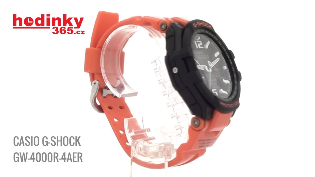 CASIO G SHOCK GW 4000R 4AER - YouTube