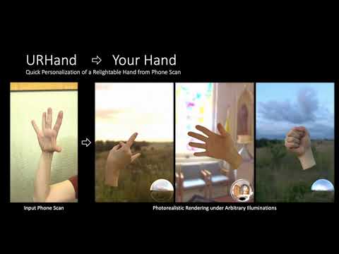 URHand: Universal Relightable Hands